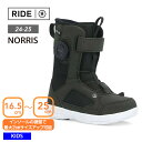 24-25 2025 RIDE ライド キッズ NORRIS BOA スノーボード ブーツ 子供 サイズ調整