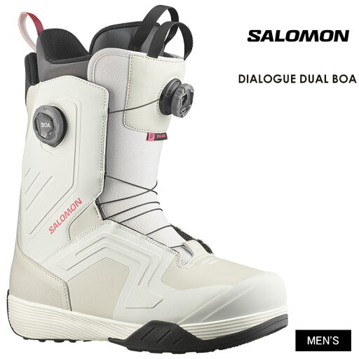 SALOMON サロモン DIALOGUE DUAL BOA ダイアログデュアルボア 24-25 2025 ボアブーツ スノーボード ブーツ メンズ SALOMON サロモン DIALOGUE DUAL BOA ダイアログデュアルボア 24-25 2025 ボアブーツ スノーボード ブーツ メンズ