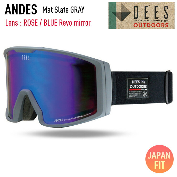 Ρܡ  DEES ǥ ANDES ǥ Mat Slate GRAY 󥺡ROSE/BLUE Revo mir...