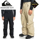 2025 QUIKSILVER クイックシルバー MISSION GORE-TEX PT ミッション ゴアテックス パンツ スノボー スノーボード スキー ウェ...