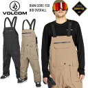 24-25 VOLCOM ボルコム RAIN GORE-TEX BIB OVERALL レイン ゴアテックス オーバーオール パンツ スノボー スノーボード ス...
