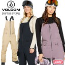 24-25 VOLCOM ボルコム SWIFT BIB OVERALL スウィフトビブオーバーオール スノボー スノーボード スキー ウェア レディース H13...