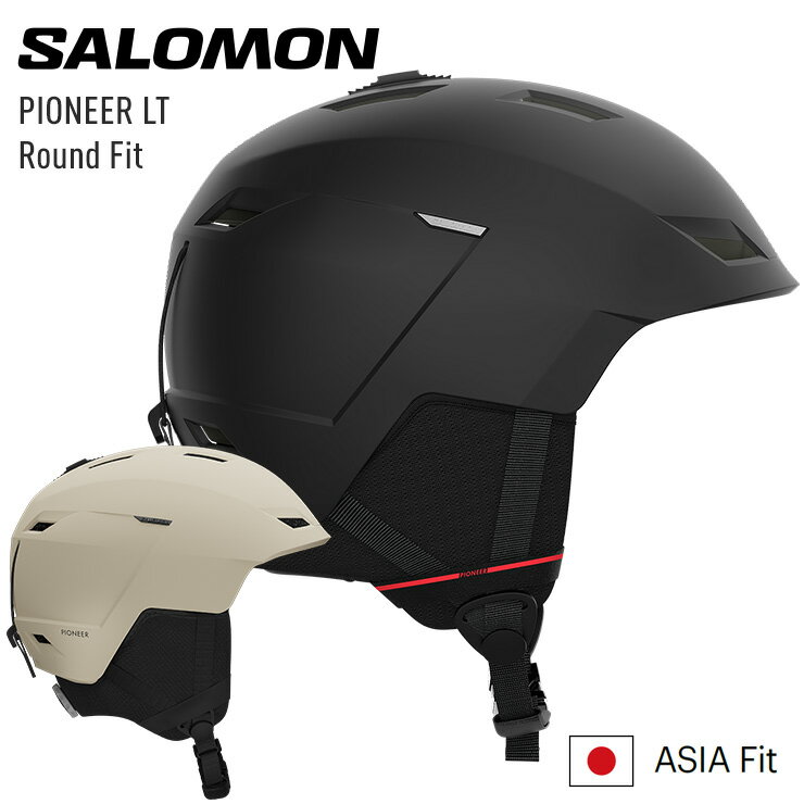 2026 SALOMON サロモン PIONEER LT Round Fit パイオニアLT ラウンドフィット ヘルメット スキー スノーボード