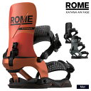早期予約 ROME ローム KATANA AW FASE カタナ フェーズ 25-26 2026 スノーボード 板 メンズ