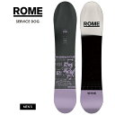 【無料ワックスサービス有】早期予約 ROME ローム SERVICE DOG サービスドッグ 25-26 2026 スノーボード 板 メンズ