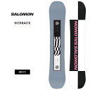 【無料ワックスサービス有】早期予約 SALOMON サロモン KICKBACK キックバック 25-26 2026 スノーボード 板 メンズ