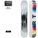 【無料ワックスサービス有】BURTON バートン Men's Custom X メンズカスタムエックス 25-26 2026 スノーボード 板
