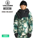 早期予約 25-26 2026 VOLCOM ボルコム STONE.91 INS JACKET キッズ ジュニア ジャケット スノーボード