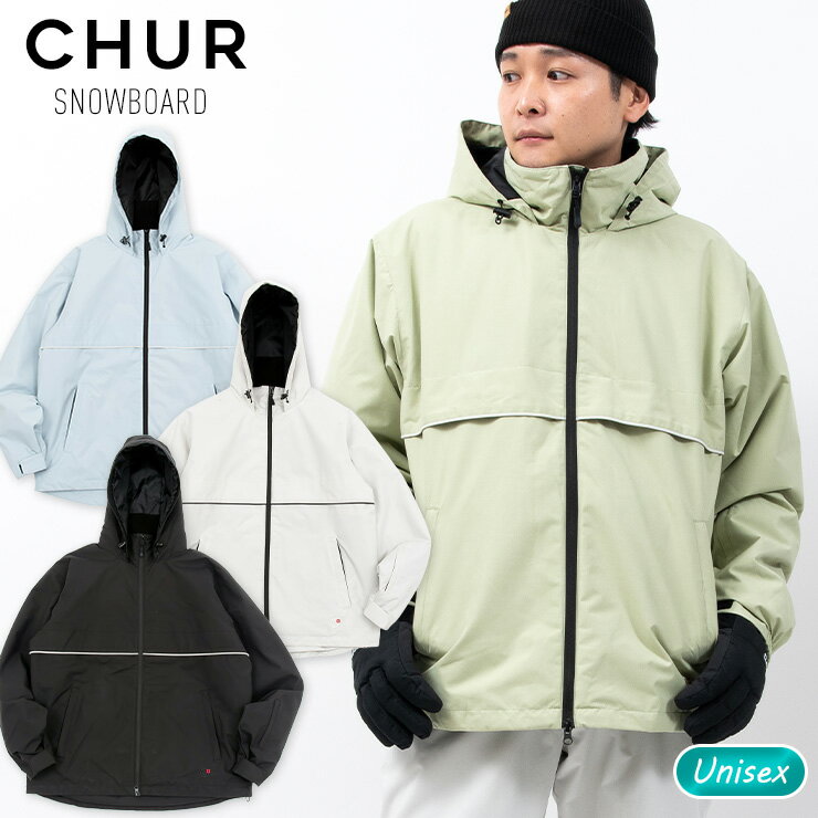 Rakuten - スノーボード ウェア ジャケット CHUR クール CHMJ242 ピーチスキンジャケット メンズ レディース ユニセックス 【ぼーだまん】