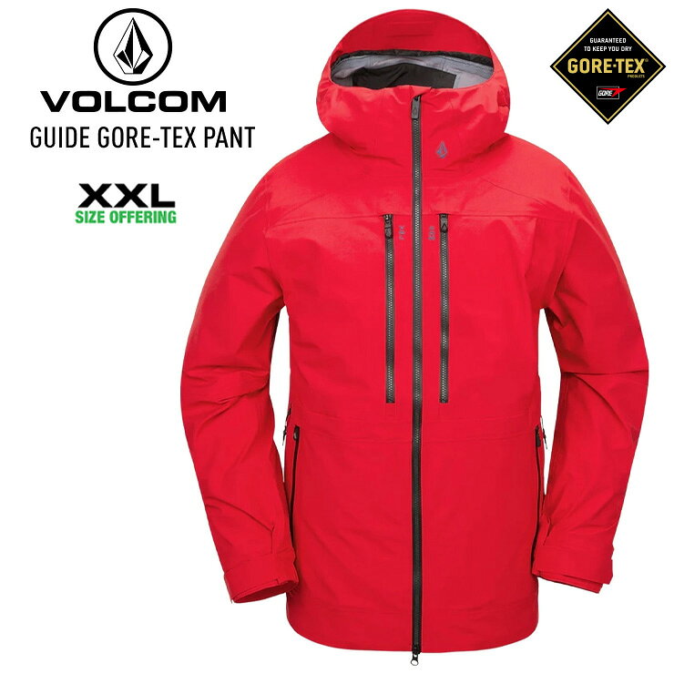 楽天市場】volcom guide gore－tex pants（カラーレッド）（ウィンター