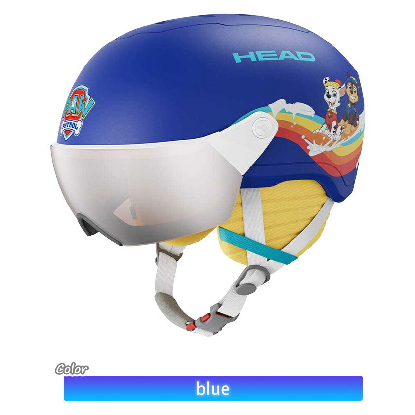 早期予約 HEAD ヘッド YUKI VISOR PAW ヘルメット キッズ ジュニア スノーボード バイザー付きヘルメット 2