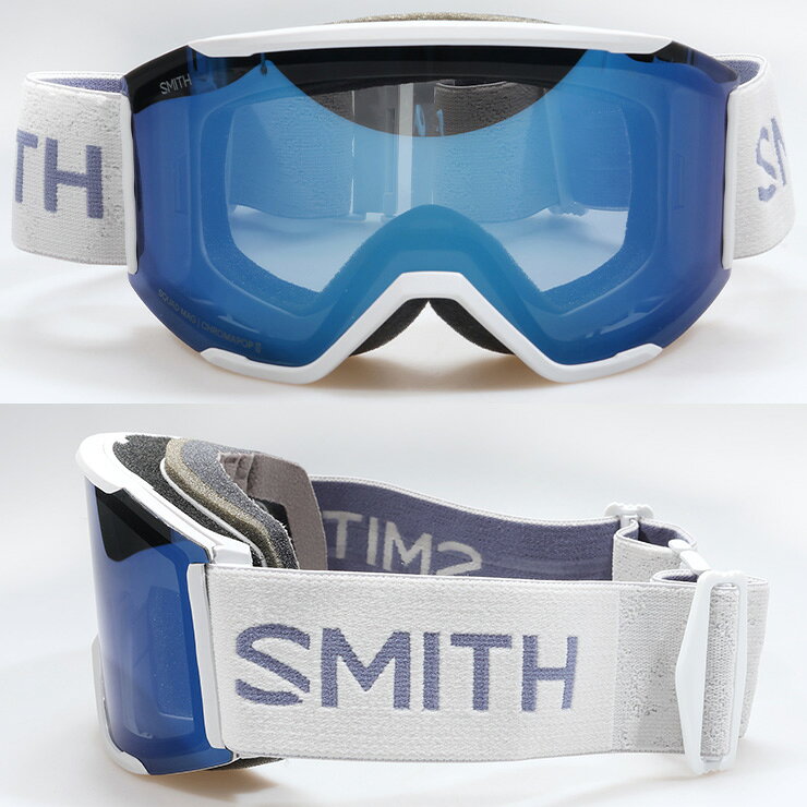 ぼーだまんの【早期予約】2027 SMITH スミス スノーボード ゴーグル Squad MAG スカッドマグ カラー: Mist レンズ: CP Storm Blue Sensor Mirror スキー 【ぼーだまん】｜アングル2