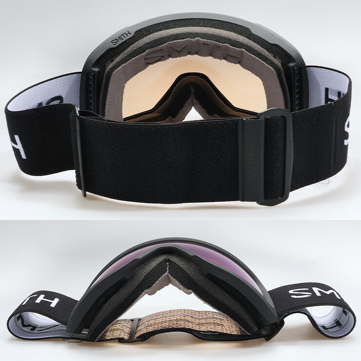 ぼーだまんの【早期予約】2027 SMITH スミス スノーボード ゴーグル Shakedown シェイクダウン Black プロ調光レンズ：CP Pro Photochromic Blue Mirror スキー 【ぼーだまん】｜アングル3