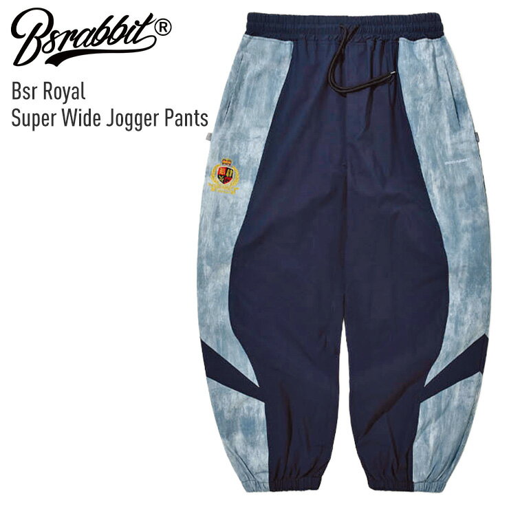 Rakuten - 【早期予約】2027 BSRABBIT ビーエスラビット Bsr Royal Super Wide Jogger Pants ロイヤルスーパーワイドジョガーパンツ スノーボード ウェア スキー 【ぼーだまん】