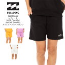 BILLABONG ビラボン レディース SURF CLASSIC SWEAT SHORTS スウェットショートパンツ BC013035 2023年春夏モデル アウトドア 1