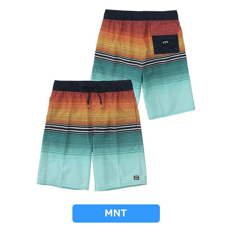 2023年春夏モデル BILLABONG ビラボン メンズ ALL DAY STRIPE OG ボードショーツ サーフトランクス 海パン BC011402 海遊び サーフィン アウトドア