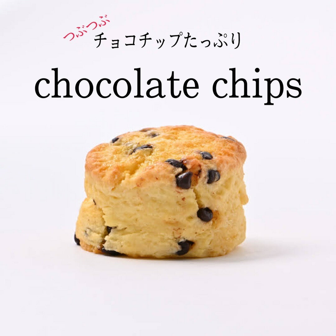 《チョコチップ》チョコチャンクスコーン 2個 スイーツ 冷凍