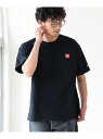 Manhattan Portage / ロゴ ポケット Tシャツ ロゴT B:MING by BEAMS ビーミング ライフストア バイ ビームス トップス カットソー Tシャツ ブラック ホワイト グリーン ネイビー【送料無料】 Rakuten Fashion