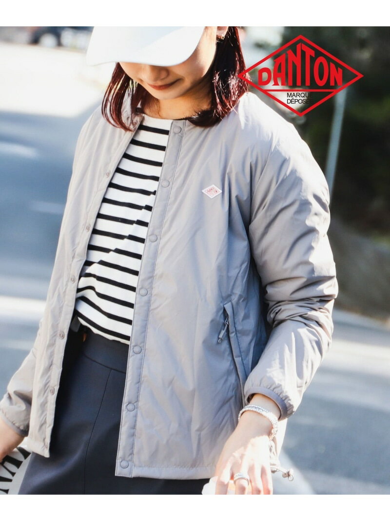 DANTON / インサレーション ジャケット 24SS 春アウター B:MING by BEAMS ビーミング ライフストア バイ ビームス ジャケット・アウター ブルゾン・ジャンパー ベージュ ブラック【送料無料】[…