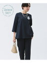 【SALE/30%OFF】【3/13新規値下げ】【2点セット・手洗いOK】チュニック セットアップ(S~M) 25SS フォーマル セレモニー 入学式 ハレの日...