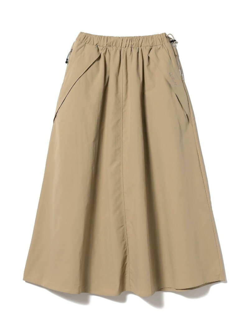 WILD THINGS / FLARE SKIRT B:MING by BEAMS ビーミング ライフストア バイ ビームス スカート ロング・マキシスカート ベージュ ブラ..