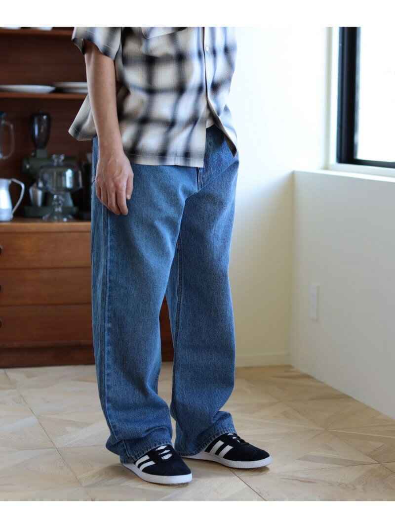 ambiance / Cotton Linen 5Pocket Denim Pants B:MING by BEAMS ӡߥ 饤եȥ Х ӡॹ ѥ ¾Υѥ ֥롼 ֥å̵[Rakuten Fashion]