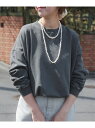 【SALE/50%OFF】オーバーダイ 裏毛 プルオーバー トップス 25SS ロングシーズン ウォッシャブル B:MING by BEAMS ビーミング ライ...