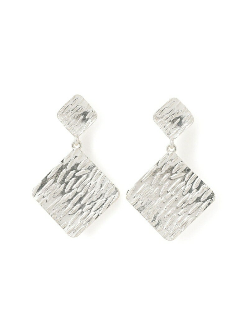 【SALE／50%OFF】B:MING by BEAMS / スクエア プレート ピアス B:MING by BEAMS ビーミング ライフストア バイ ビームス アクセサリー ピアス シルバー ゴールド【RBA_E】[Rakuten Fashion]のサムネイル