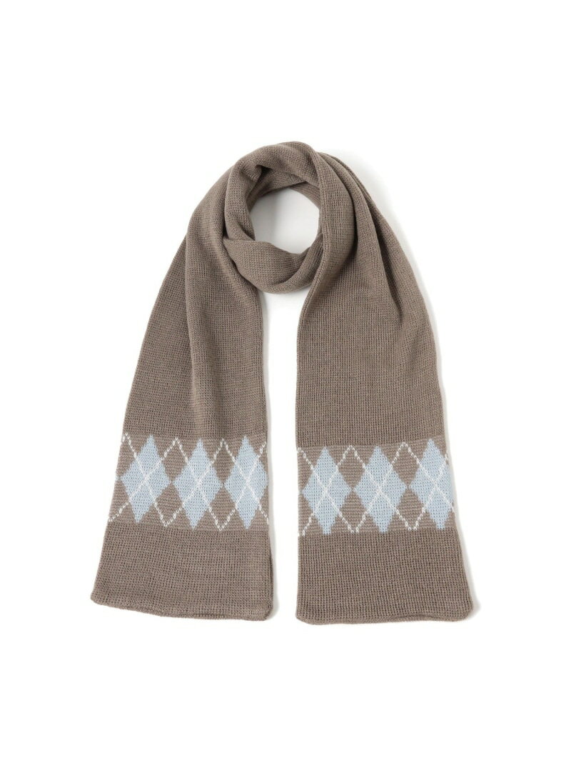 アーガイル マフラー B:MING by BEAMS ビーミング ライフストア バイ ビームス ファッション雑貨 マフ..