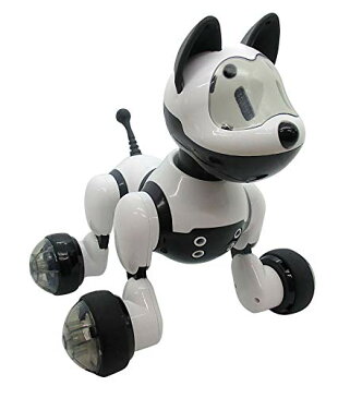 【送料無料】Broadwatch ブロードウォッチ AIロボット犬 わんぱくラッシー コミュニケーションが取れる 英語 会話認識 音声認識人工知能搭載