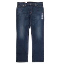 大きいサイズ メンズ Levi's 511 スリムフィット デニム パンツ SEQUOIA ダークユーズド 1274-2207-4 38 40 42 44