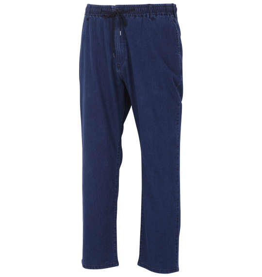 大きいサイズ メンズ OUTDOOR PRODUCTS 接触冷感 デニム イージー パンツ ブルー 1254-3101-2 3L 4L 5L..