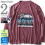 【タダ割】【大きいサイズ】【メンズ】DANIEL DODD オーガニックコットンプリントロングTシャツ(BROOKLYN) azt-180420