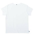 大きいサイズ メンズ EDWIN デニスラ 二分袖 クルーネック Tシャツ ホワイト 1249-5250-1 3L 4L 5L 6L 7L 8L
