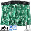 大きいサイズ メンズ BH ビィエイチ 吸汗速乾 ストレッチ ラブアース柄 ボクサー ブリーフ パンツ 肌着 下着 bhup-249015