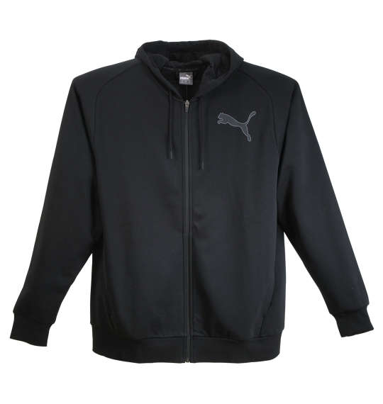 【大きいサイズ】【メンズ】 PUMA モダンスポーツフルジップパーカー コットンブラック 1178-8310-2 [2XL・3XL・4XL・5XL]