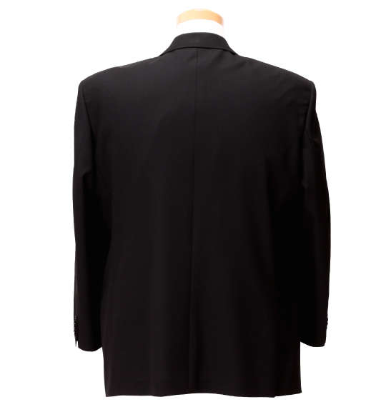 【大きいサイズ】【メンズ】 Mc.S.P ウォッシャブルシングル2ツ釦ジャケット ブラック 1172-9101-1 [3L・4L・5L・6L・7L・8L]