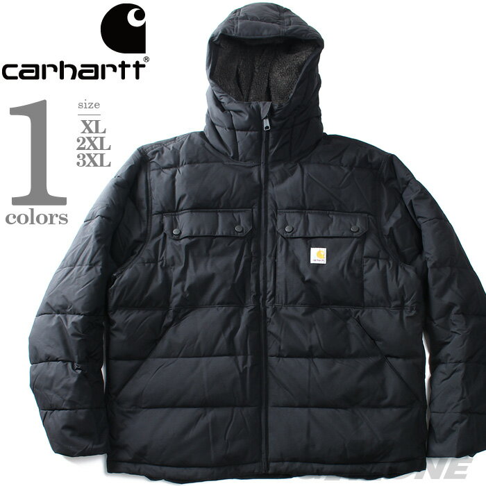 大きいサイズ メンズ CARHARTT カーハート ルーズフィット ミッドウェイト 断熱 ジャケット Montana Loose Fit Insulated Jacket USA直輸入 105474