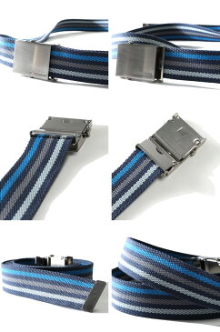 大きいサイズ メンズ DANIEL DODD ボーダー柄 GI ベルト ロングサイズ 秋冬新作 azcl-20dd13