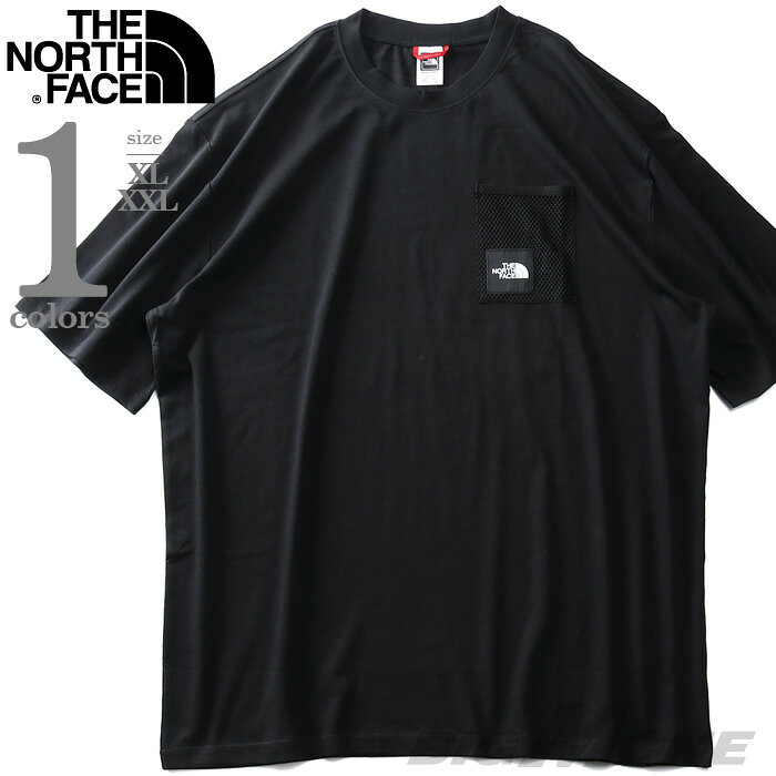 大きいサイズ メンズ THE NORTH FACE ザ ノース フェイス メッシュポケット付 半袖 Tシャツ BLACK BOX CUT TEE USA直輸入 nf0a557kのサムネイル
