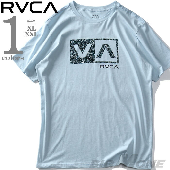 大きいサイズ メンズ RVCA ルーカ プリント 半袖 Tシャツ BALANCE BOX USA直輸入 avyzt00788