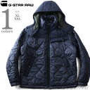 ジースター ロゥ 服 メンズ 大きいサイズ メンズ G-STAR RAW ジースターロウ 中綿 フーデッド ブルゾン ジャケット ATTACC HEATSEAL QUILTED HOODED JACKET d17564-c470