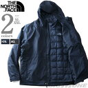 大きいサイズ メンズ THE NORTH FACE ノースフェイス 3WAY ダウンライナー付 フーデッド ブルゾン マウンテンパーカー ALTIER DOWN TRICLIMATE JACKET USA直輸入 nf0a33pq