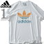 大きいサイズ メンズ ADIDAS アディダス トレフォイルロゴ 半袖 Tシャツ TREFOIL OMBRE TEE USA直輸入 gp0165