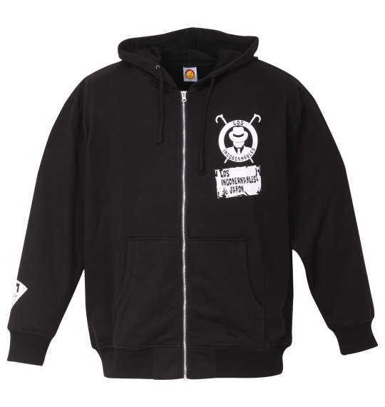 大きいサイズ メンズ 新日本プロレス L・I・J フルジップ パーカー (2020) ブラック 1278-1694-1 3L 4L 5L 6L 8Lのサムネイル