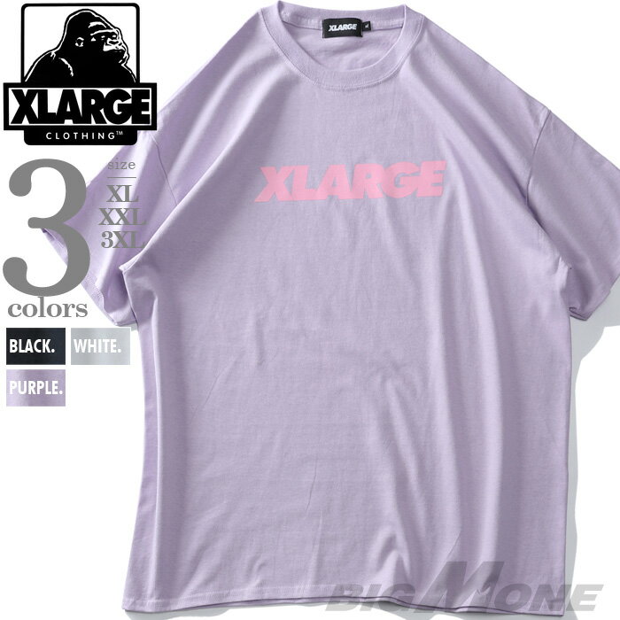 大きいサイズ メンズ XLARGE エクストララージ ロゴ 半袖 Tシャツ USA直輸入 10121301-1004