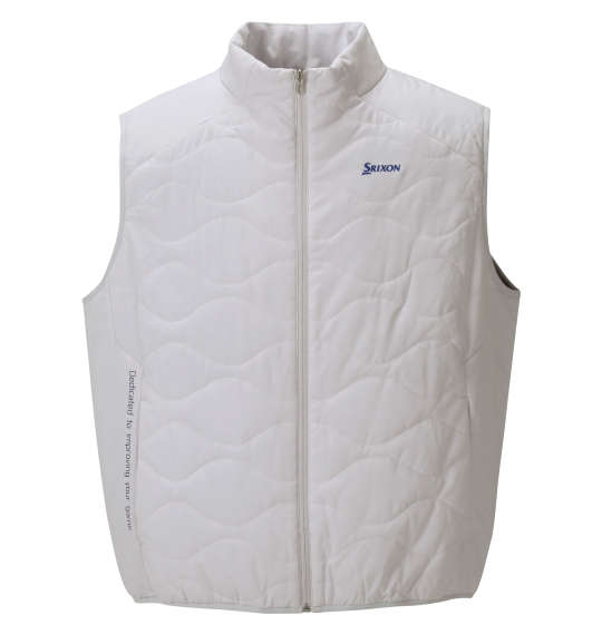 大きいサイズ メンズ SRIXON ヒートナビ アウター ベスト グレー 1273-3321-1 3L 4L 5L 6L