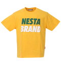 ネスタブランド 大きいサイズ メンズ NESTA BRAND 天竺 半袖 Tシャツ イエロー 1278-3566-3 3L 4L 5L 6L 8L