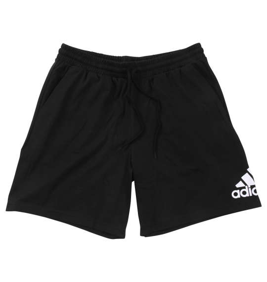 大きいサイズ メンズ adidas M ESS BL ショーツ ブラック 1274-4200-2 4XLT 6XLT