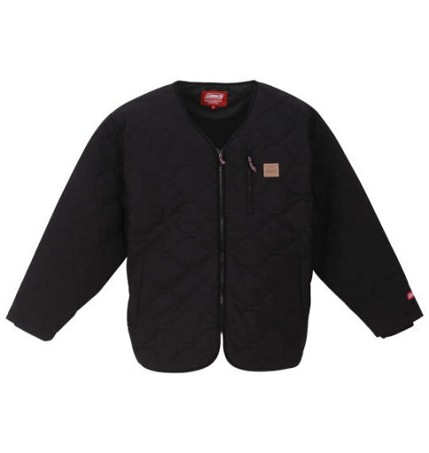 大きいサイズ メンズ Coleman フルダルナイロンリップ キルト ジャケット ブラック 1273-3390-2 3L 4L 5L 6L 8L 大きいサイズ メンズ Coleman フルダルナイロンリップ キルト ジャケット ブラック 1273-3390-2 3L 4L 5L 6L 8L